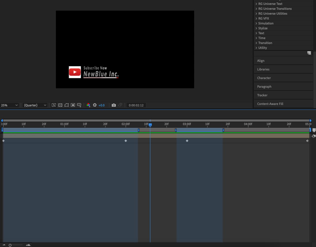 Drag Outro and adjust