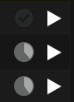 Render-status icons — a clock while rendering, a checkmark when the layer is ready