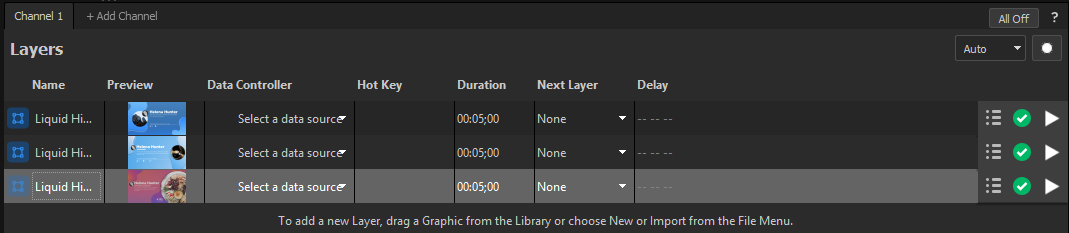 Channel layers