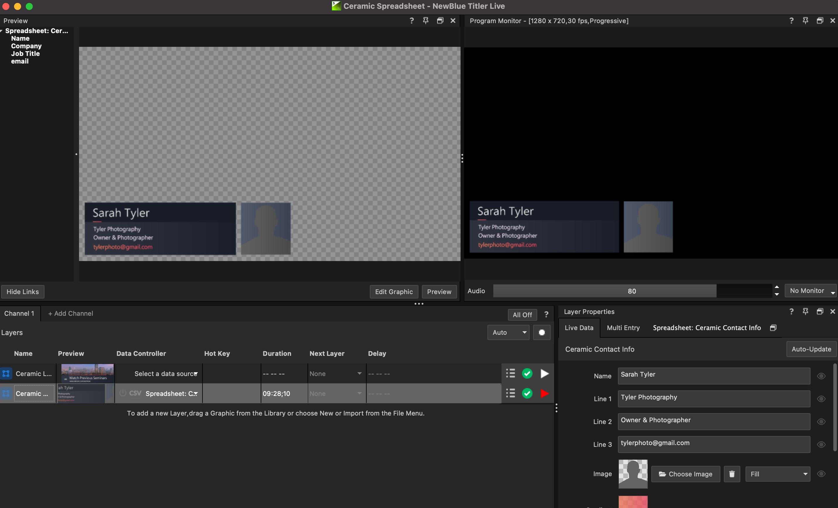 Configured buttons