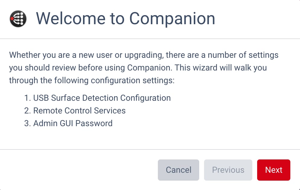 Configuration Wizard