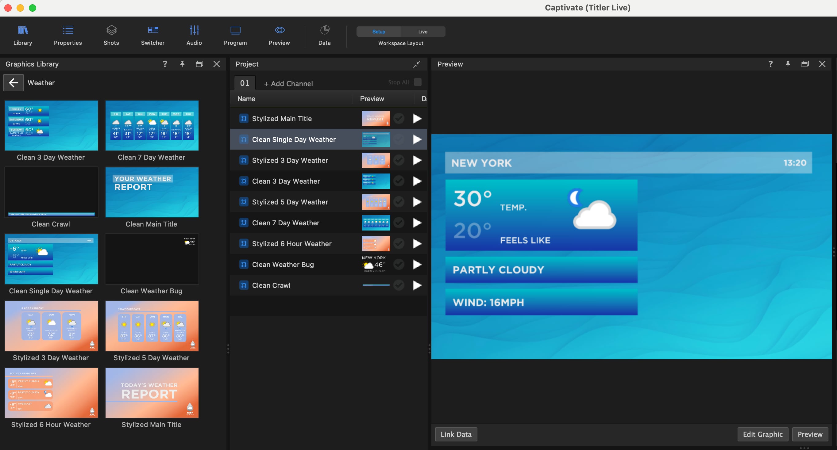 Weather library