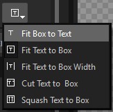 The Fit Mode dropdown