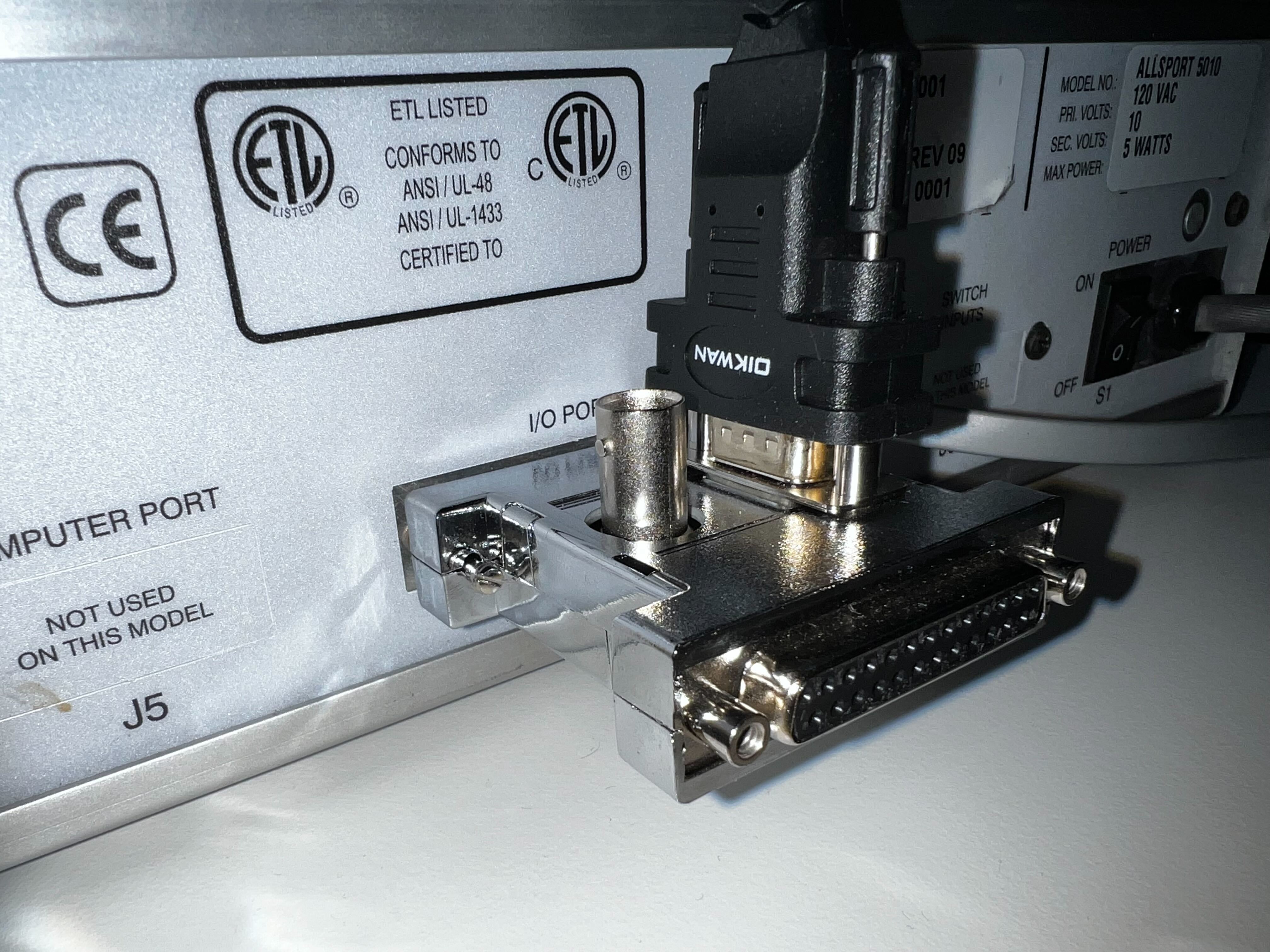 Cable connection