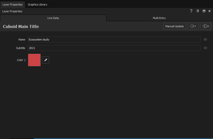 Variables in interface