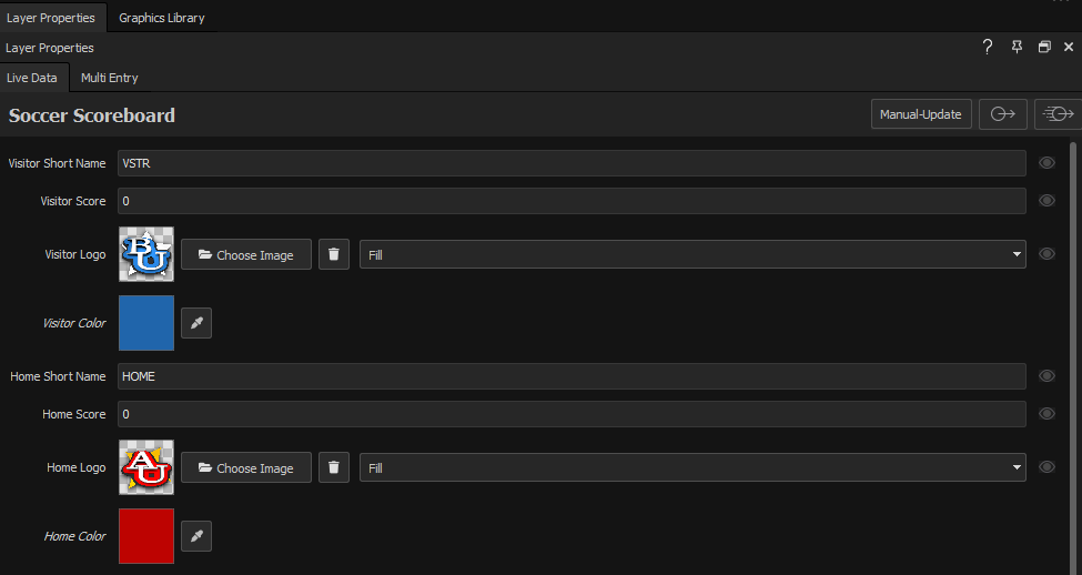 Manually Update
